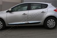 Renault Megane (10–) Молдинг дверной, нерж., 4 части (хэтчбек5D)