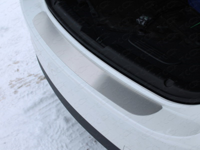 Mazda 6 (15–) Накладка на задний бампер (лист шлифованный)